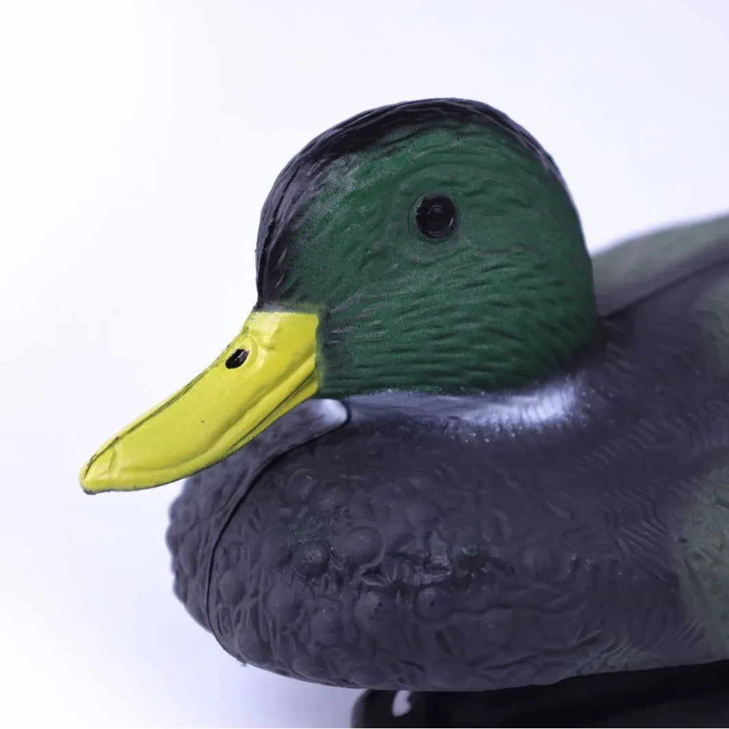 Foldable EVA Mallard Duck Decoys, Realistic Floating Duck Lures for Outdoor Hunting, Lightweight Portable Waterfowl Decoys
