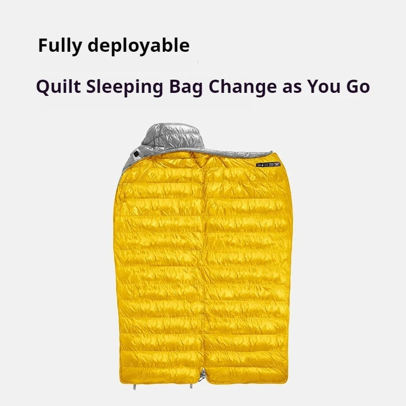 Naturehike Outdoor Down Sleeping Bag Duck Down Winter Ultralight Camping Portable Warm Envelope 650FP Aldult Down Sleeping Bag