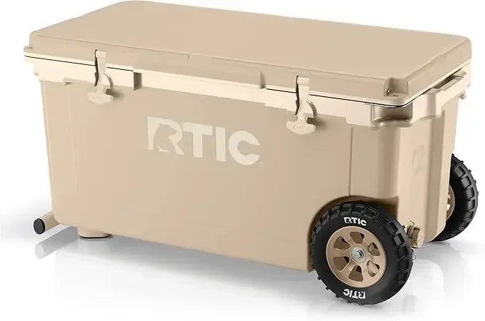 Hot-selling72 Quart Ultra-Light Wheeled Cooler Hard Insulated Portable Ice Chest Box for Beach, Drink, Beverage, Camping, Picnic