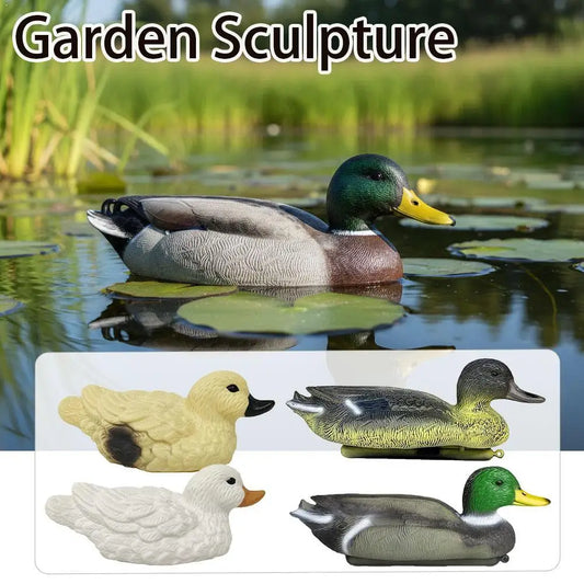 3D Duck Decoy Floating Hunting Bait For Outdoor Hunting Fishing Accessories Realistic Bird Float On Water Mallard Decoy
