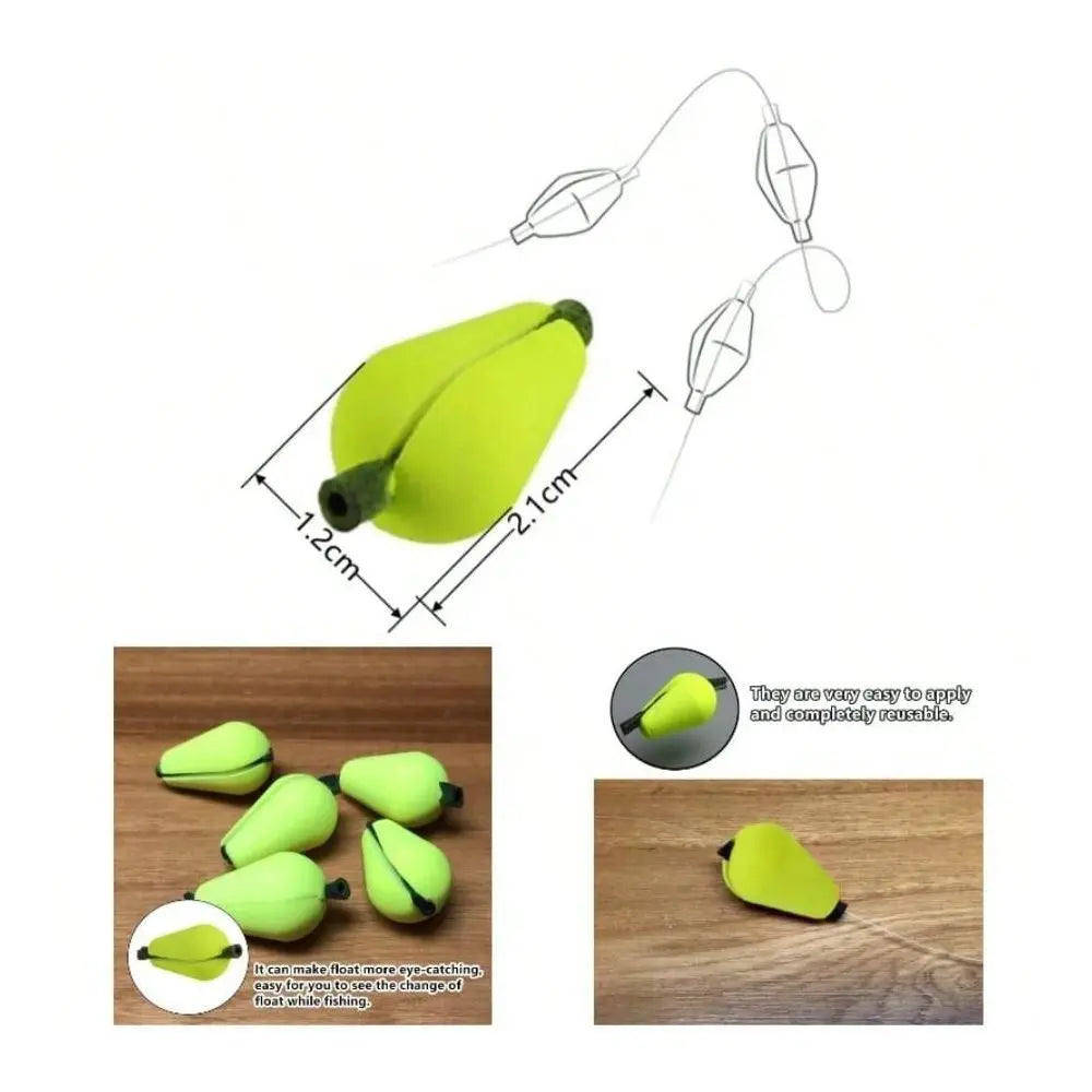 Pieces Foam Teardrop Strike Fly Fishing Float Strike Indicator Fishing Bobbers Fly Fishing Accessories