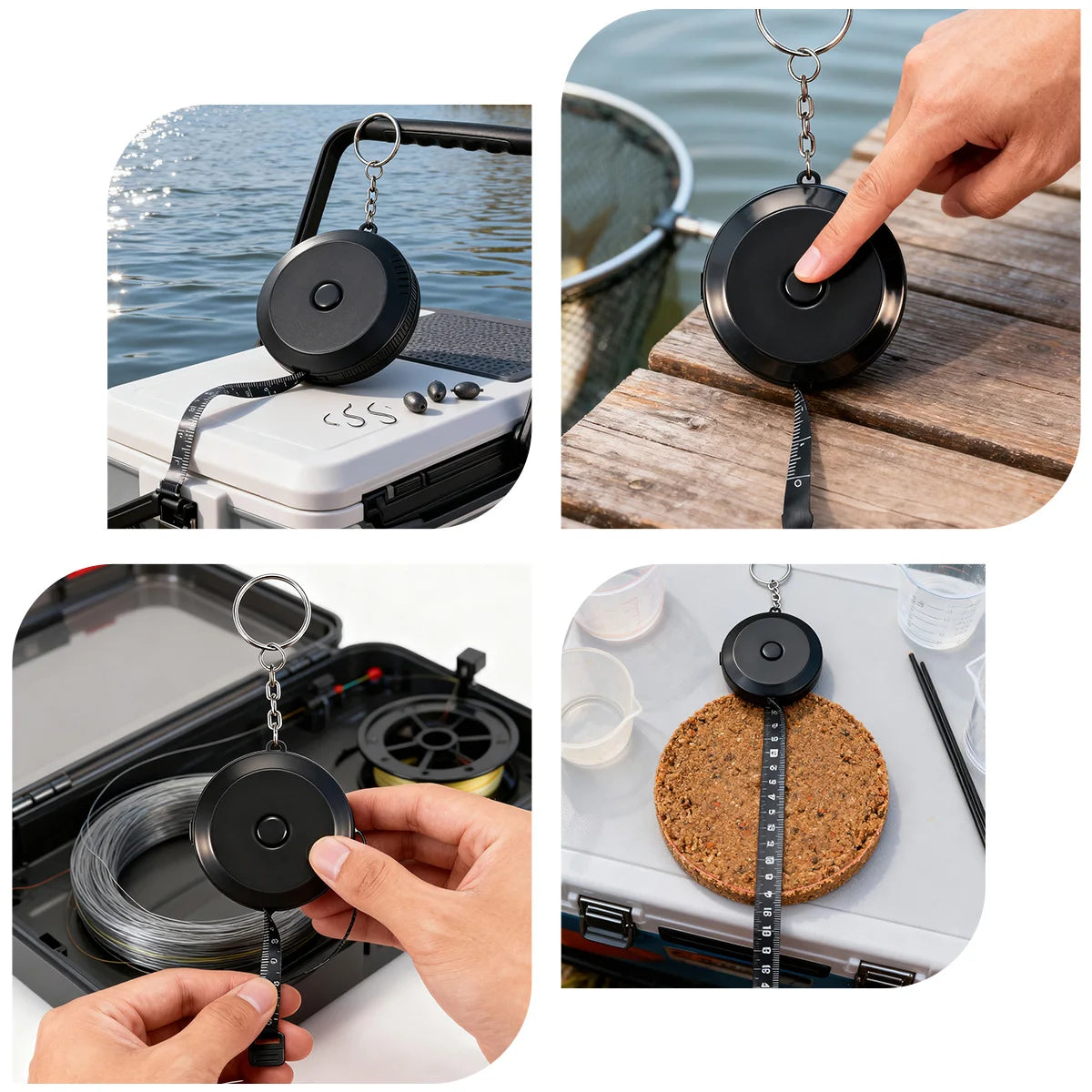 RALERA Complete Fishing Pliers Accessory Set:  Fishing Gloves, Pliers, Fish Grippers,Protect Pliers Sheath,Fish Tape Measure