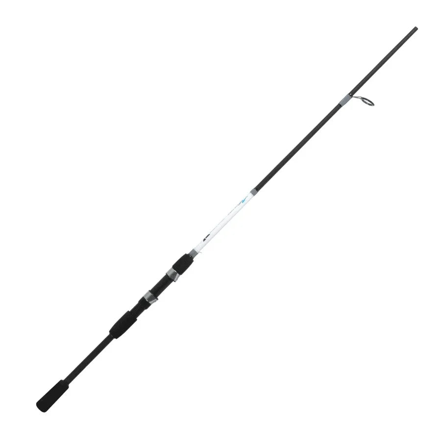 Inshore Fishing Rod for saltwater use, graphite composite, black, lightweight and corrosion-resistant stainless steel guides