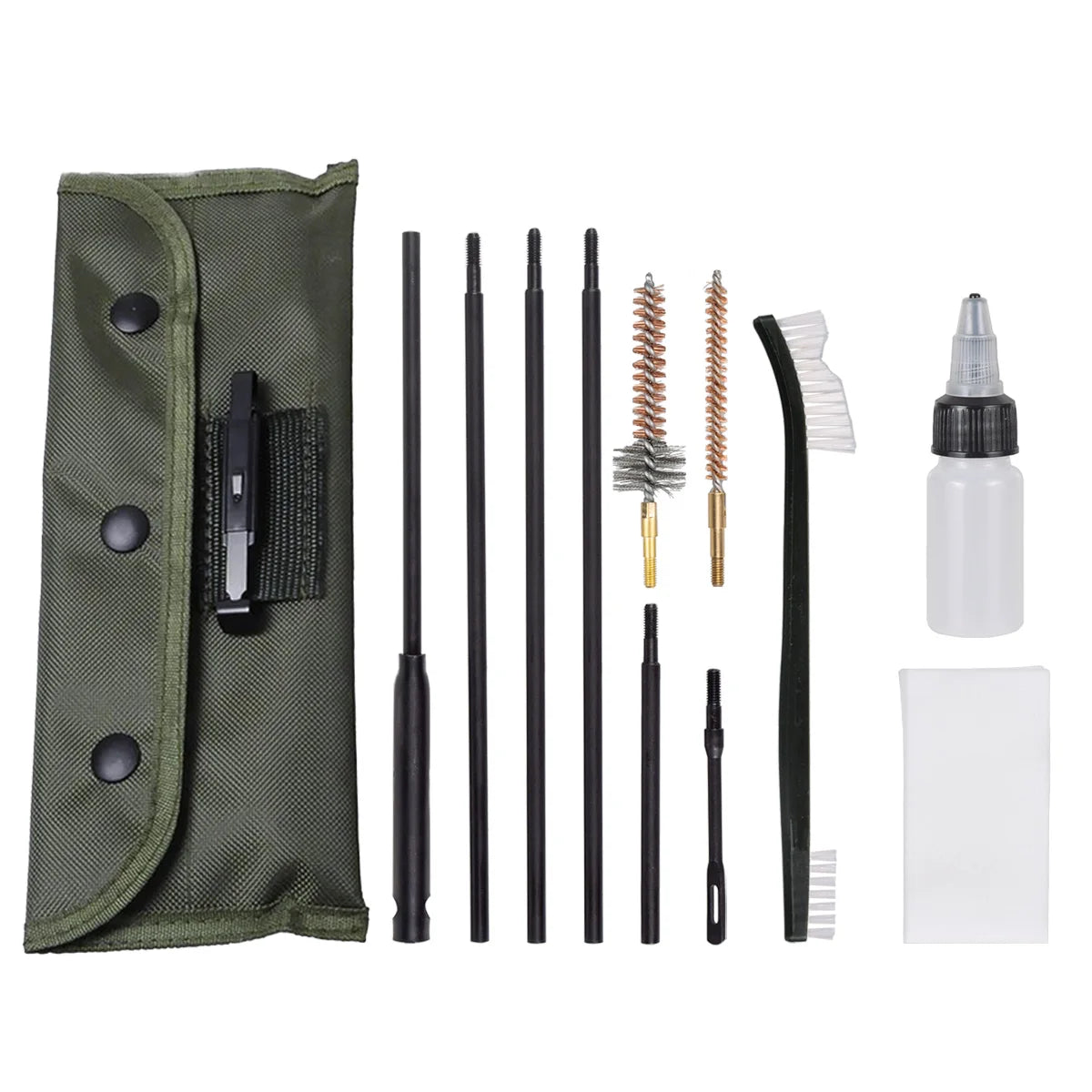 Universal Brush Tool Cloth Gun Cleaning Kit Professional Gun Cleaning Mat Gunsmithing Set Tactical Gun For Rifle Pistol Shotgun