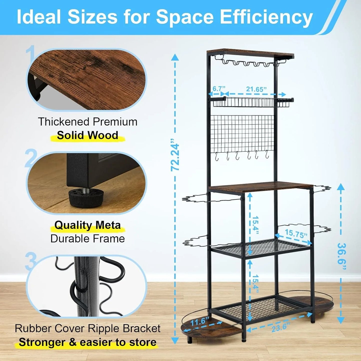 Fishing rod rack, large capacity fishing rod rack, can accommodate 24 fishing rods, fishing rod and fishing gear storage rack
