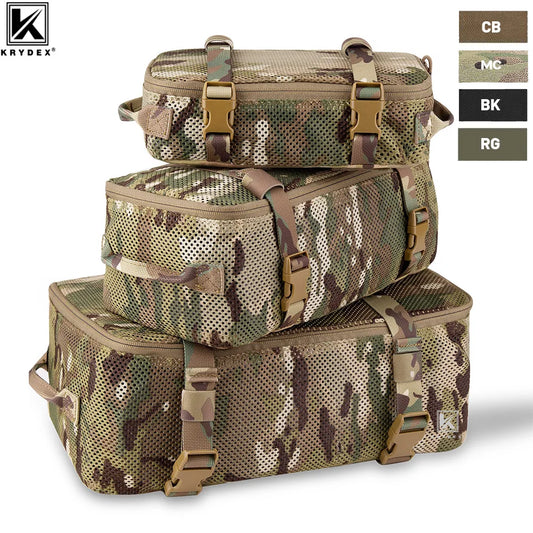 Tactical Modular Pouch Set Outdoor Backpack Organizer Travel Suitcase Packing Cubes Hunting Gear