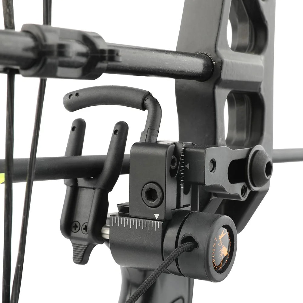 Right Hand Arrow Rest Aluminium Alloy Compound Bow Arrow Rest Adjustable for Archery Bow Hunting Shooting Target Accessories