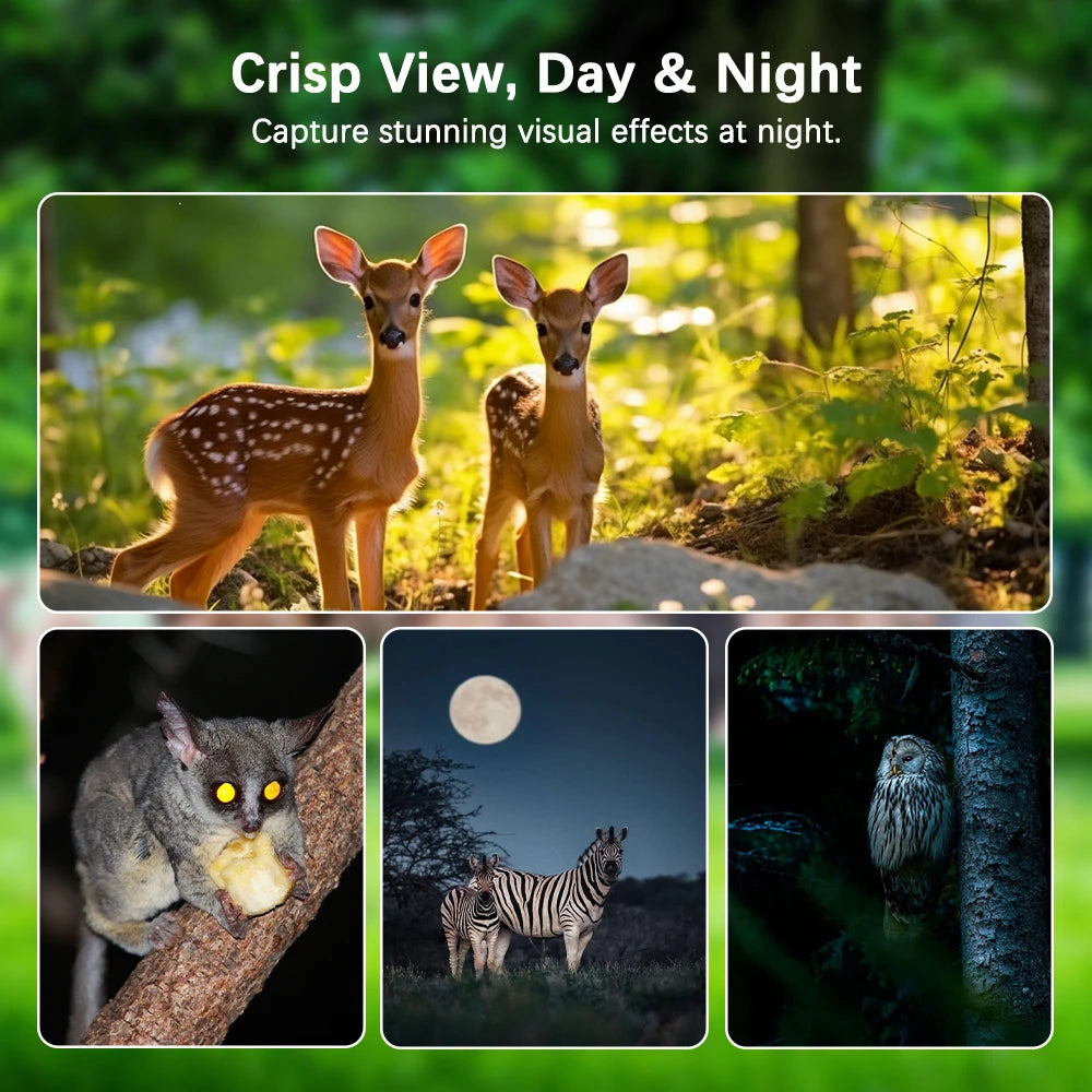 SZSINOCAM US 4G Cellular 3MP 2K Battery Solar PIR Motion Activated Wildlife Hunting Trail Camera IP66 Outdoor Night Vision