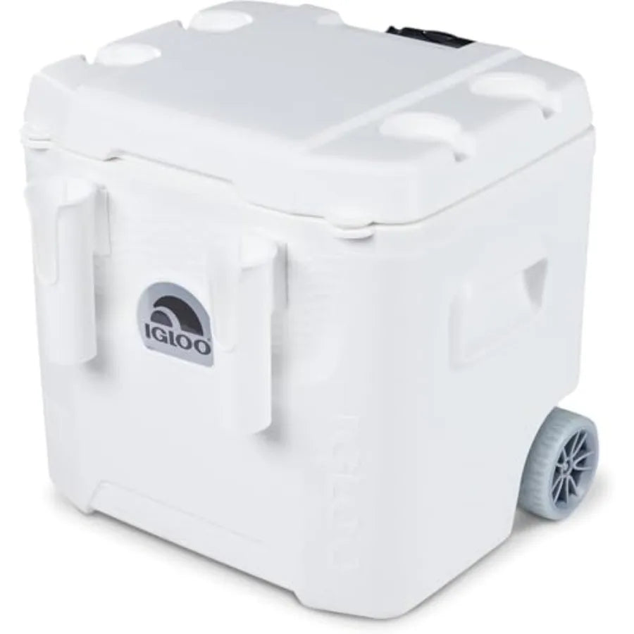 Marine Cooler Insulated Hard Shell Ice Chest Great for Fishing Camping Boating and More