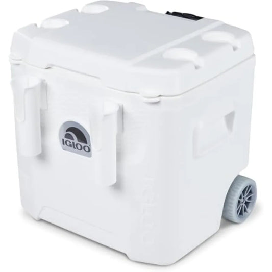 Marine Cooler Insulated Hard Shell Ice Chest Great for Fishing Camping Boating and More