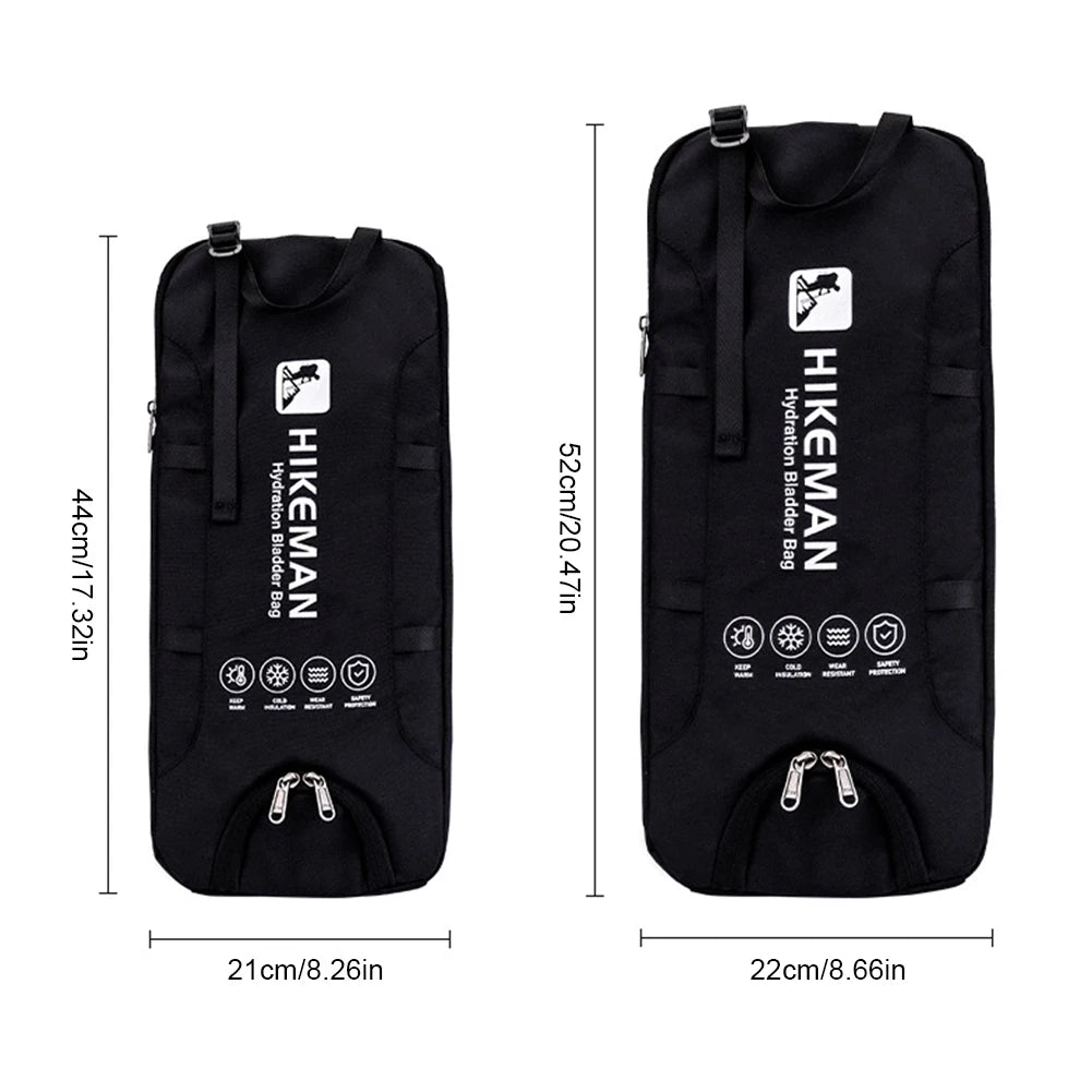 Insulated Cooler Bag For 1-2L&2-3L Water Bladders Hydration Bladder Insulation Sleeve Water Resistant Protective Insulated Cover