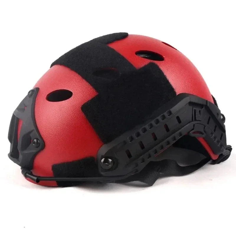 FAST Tactical Helmet ABS Explosion-proof Adjustable Knob Suspension Outdoor Sports Military Fan CS Field Gear