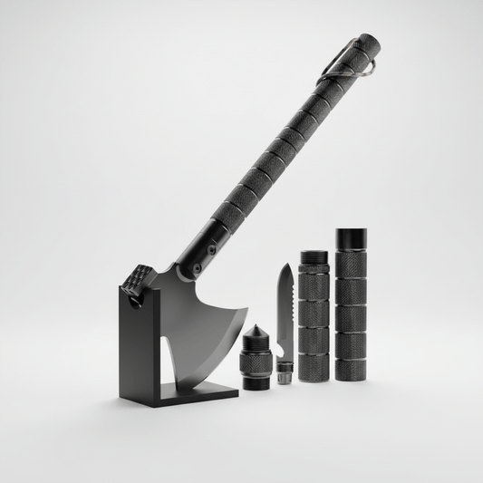 Stainless steel survival axe hammer | Camping, Rock Climbing-0