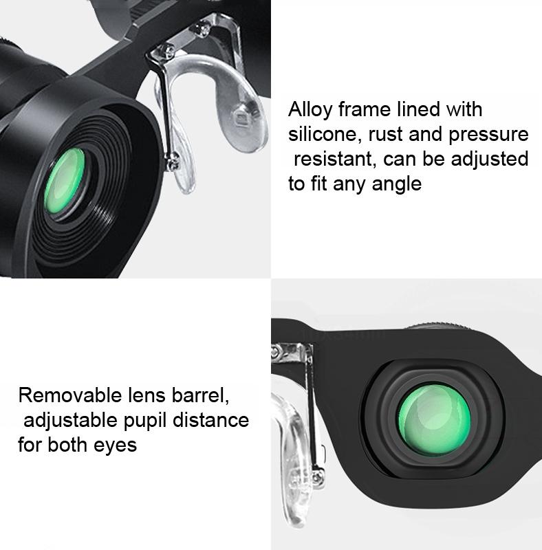 NNEIDS 10X Hd Adjustable Focus Fishing Binoculars - Only For Fishing