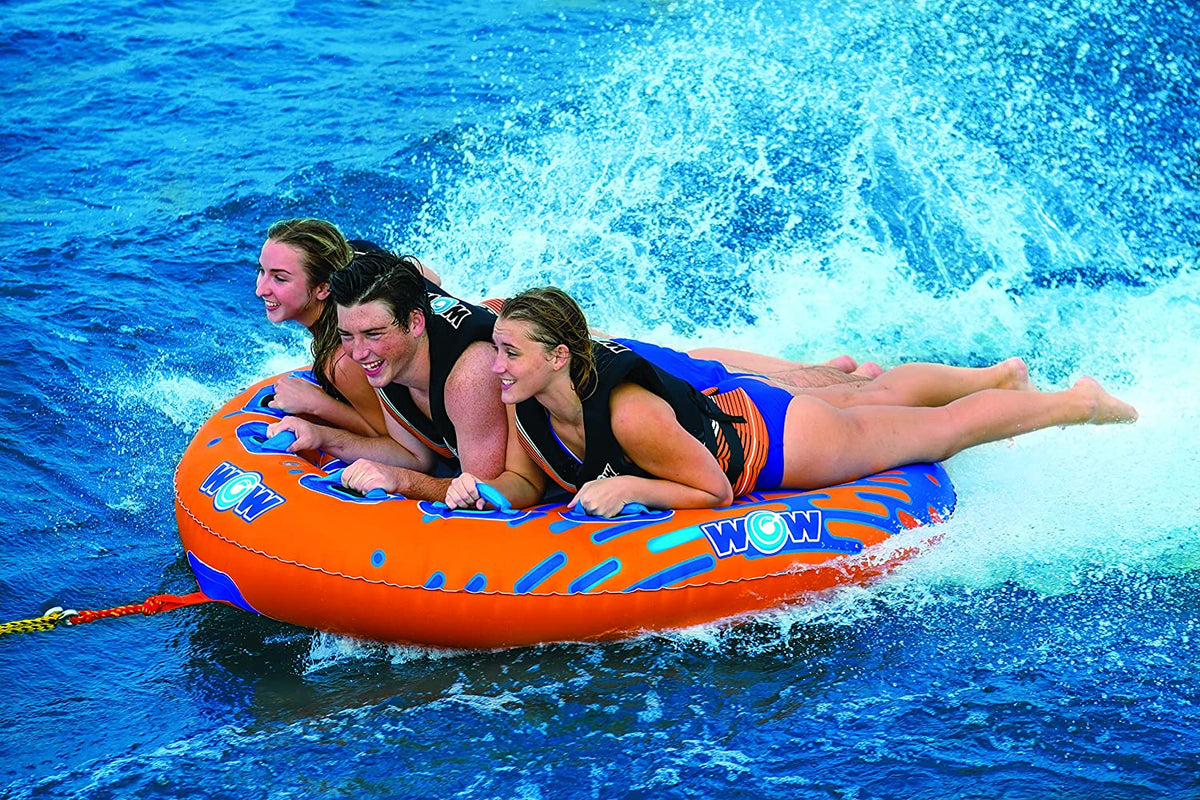 WOW Watersports Nova 3 Person 3P Towable Deck Tube