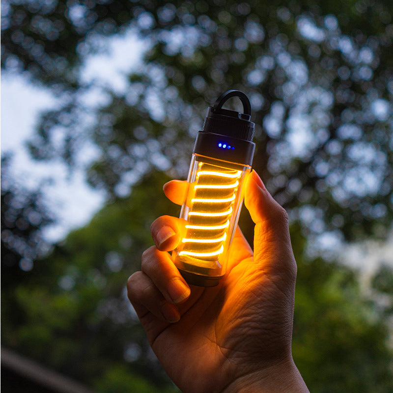 Outdoor Camping Light Portable Night Light Portable Flashlight Tripod Stand Lighting Lighthouse Marquee Tent Atmosphere Light