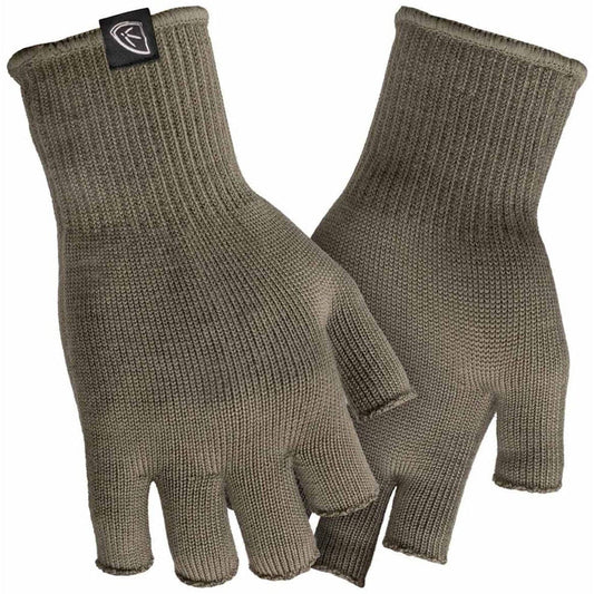 Blocker Finisher Merino Fingerless Gloves Flint Large