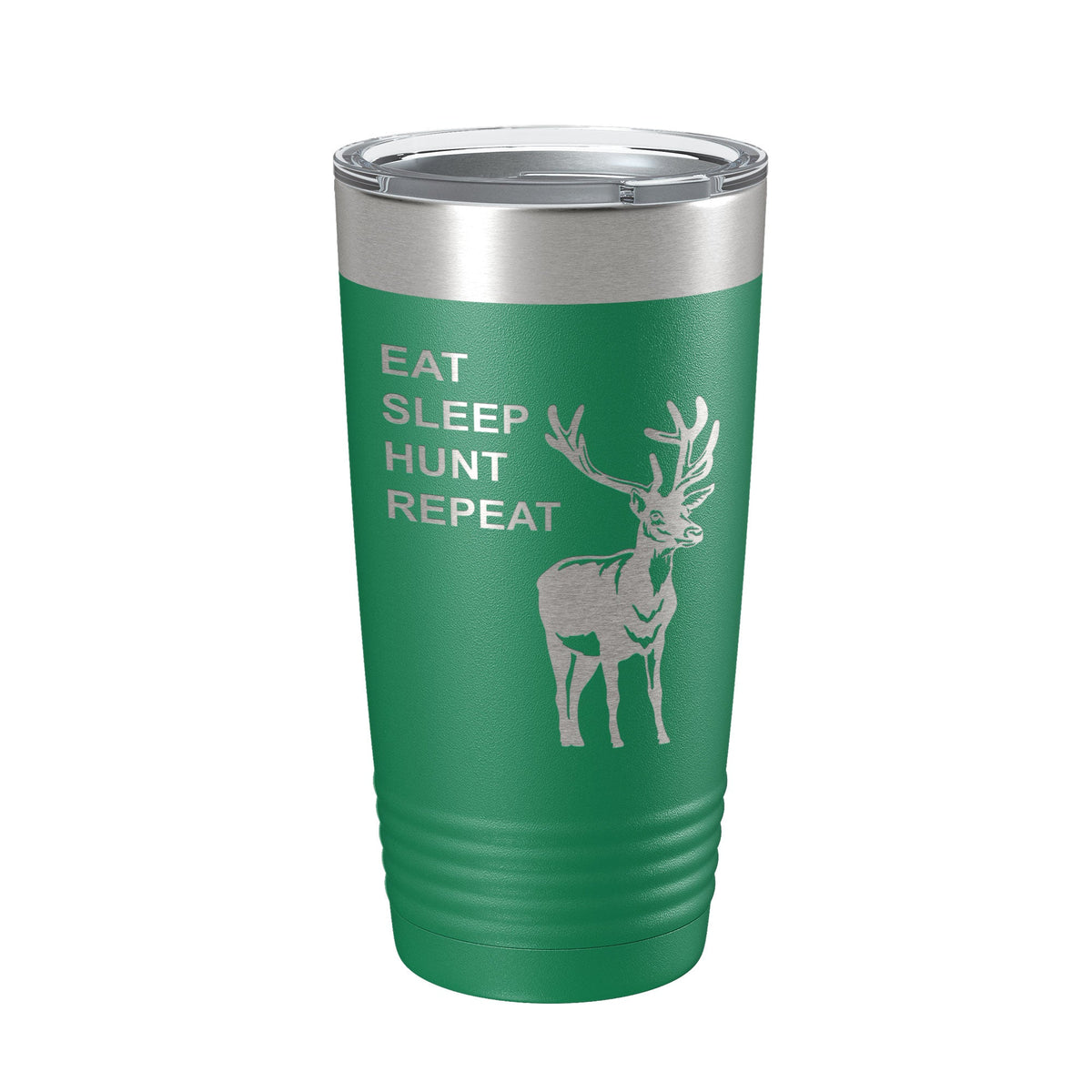 Deer Hunter Tumbler Eat Sleep Hunt Repeat Travel Mug Deer Hunting Insulated Laser Engraved Coffee Cup Gift 20 oz-9