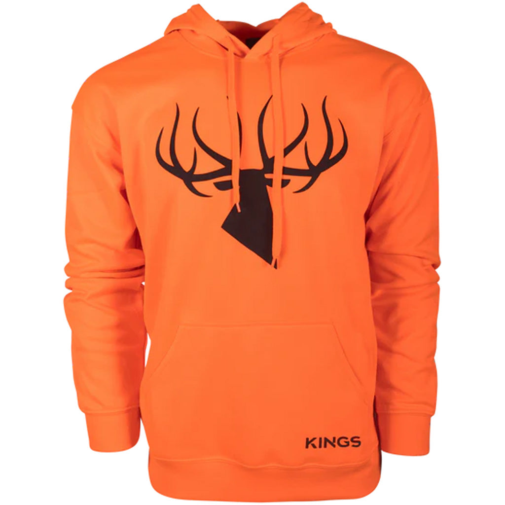 Kings Poly Hoodie Blaze Orange X-Large