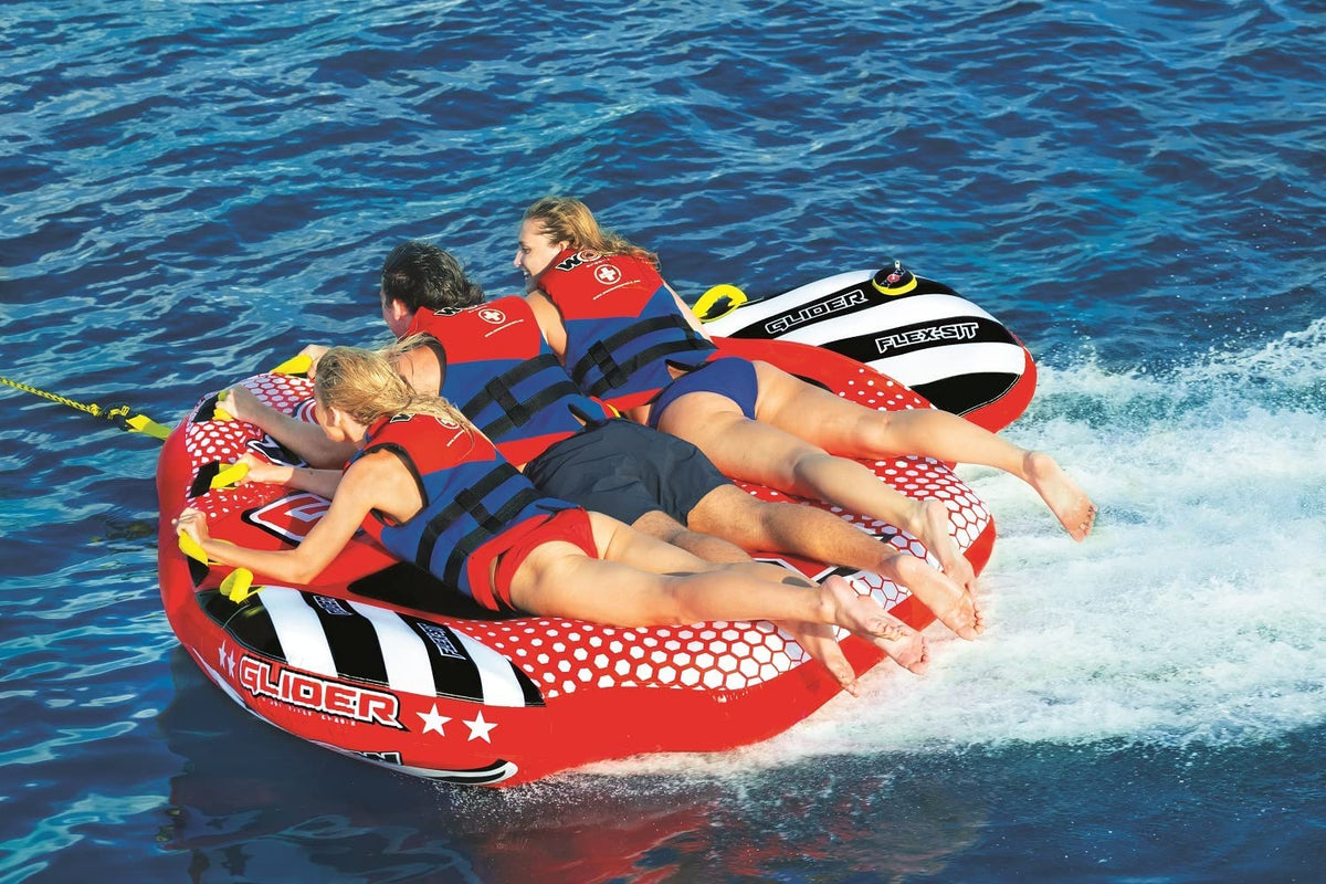 WOW Watersports Glider 3 Person 3P Towable with Flex Seating