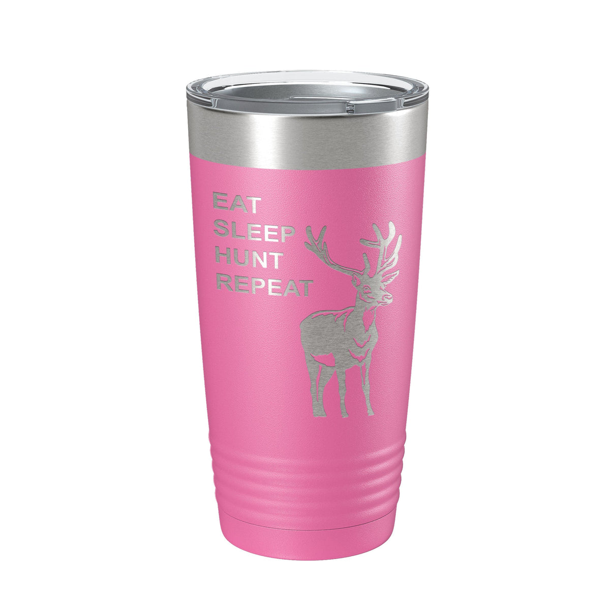 Deer Hunter Tumbler Eat Sleep Hunt Repeat Travel Mug Deer Hunting Insulated Laser Engraved Coffee Cup Gift 20 oz-11