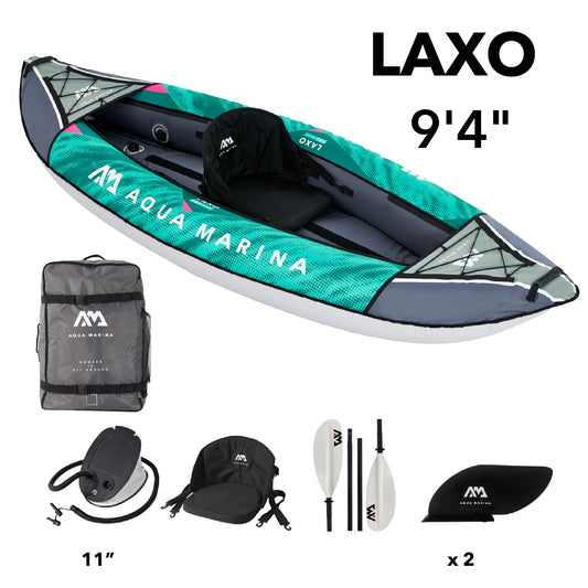 Aqua Marina LAXO 9'4" Inflatable Recreational Kayak