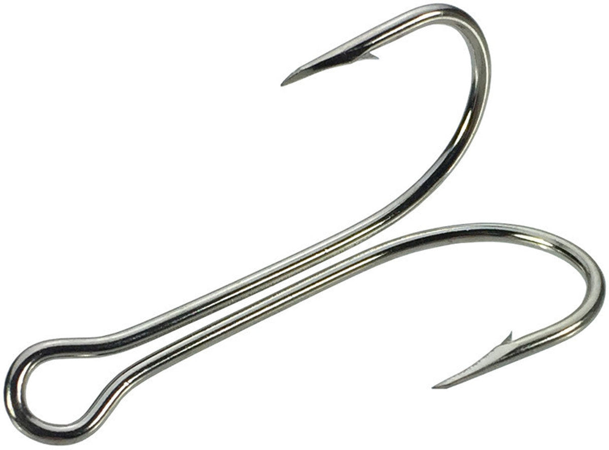 Mustad 7825 Mullet Rig Hooks, Double Frog Hook