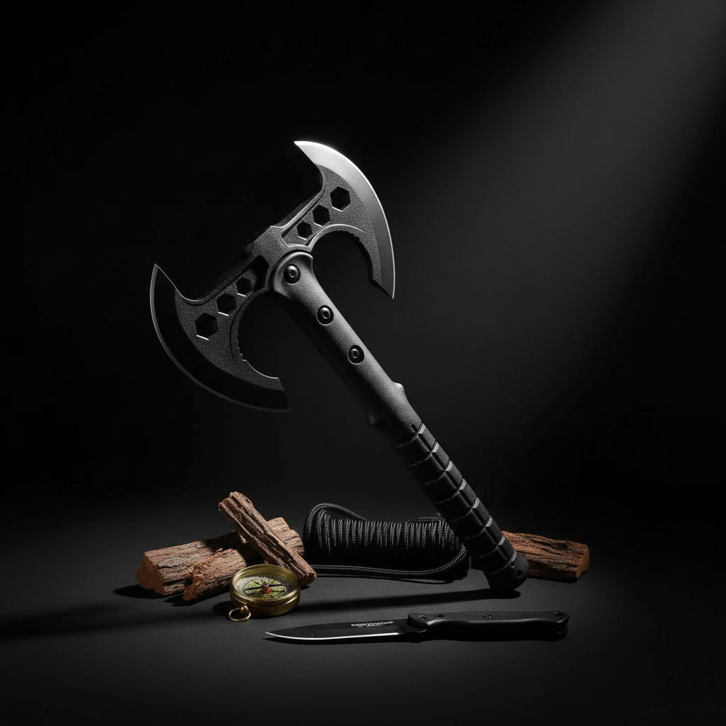 outdoor tactical camping axe | Camping, Backyard Wood-Chopping Axe-1