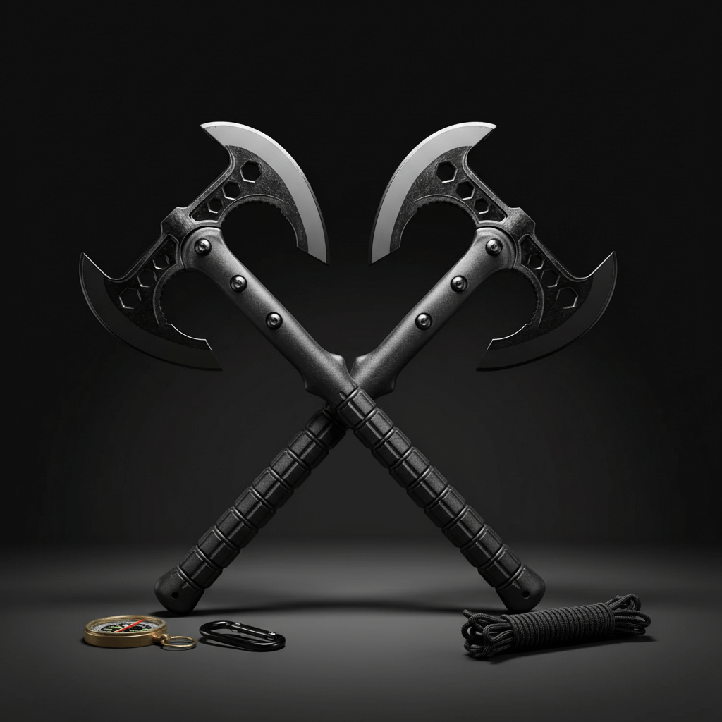 outdoor tactical camping axe | Camping, Backyard Wood-Chopping Axe-2