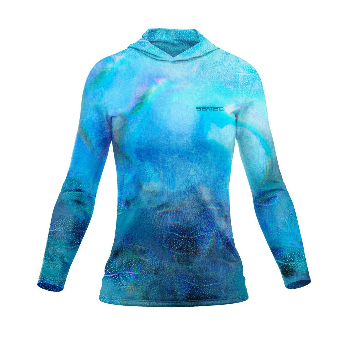 Blue Crab Sport Tec Hooded Long Sleeve – Women's