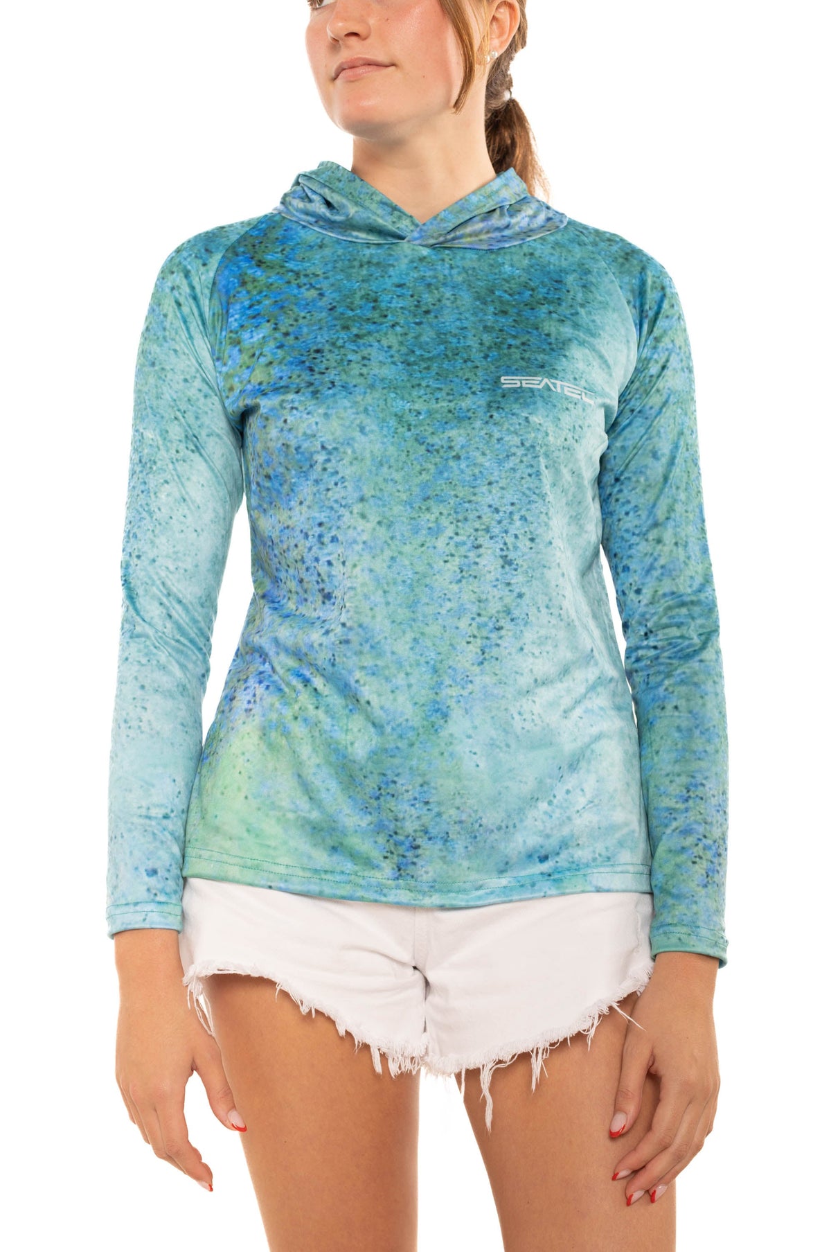 Blue Trevally Sport Tec Hooded Long Sleeve – Women's