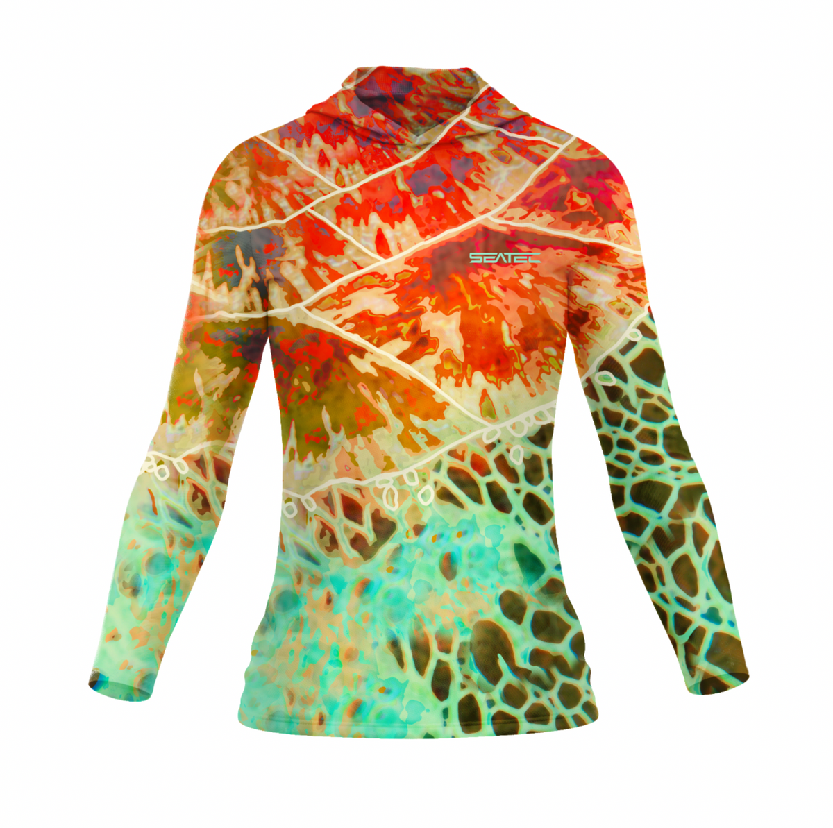 Sea Turtle Sport Tec Hooded Long Sleeve – Women's