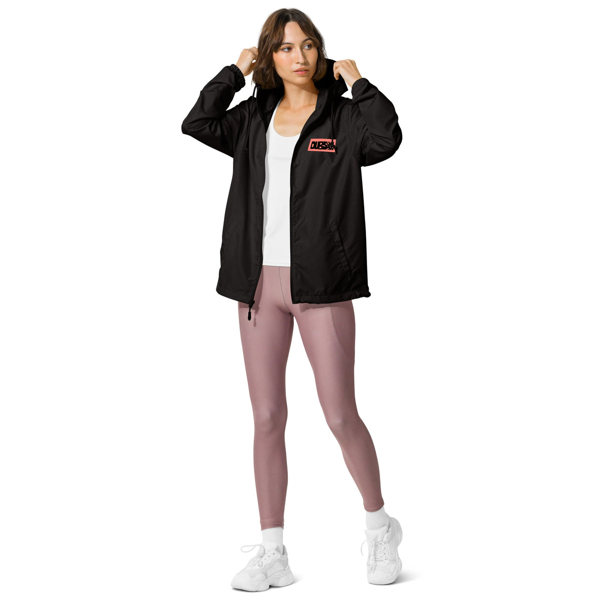 DUBS fishing Unisex lightweight zip up windbreaker-4