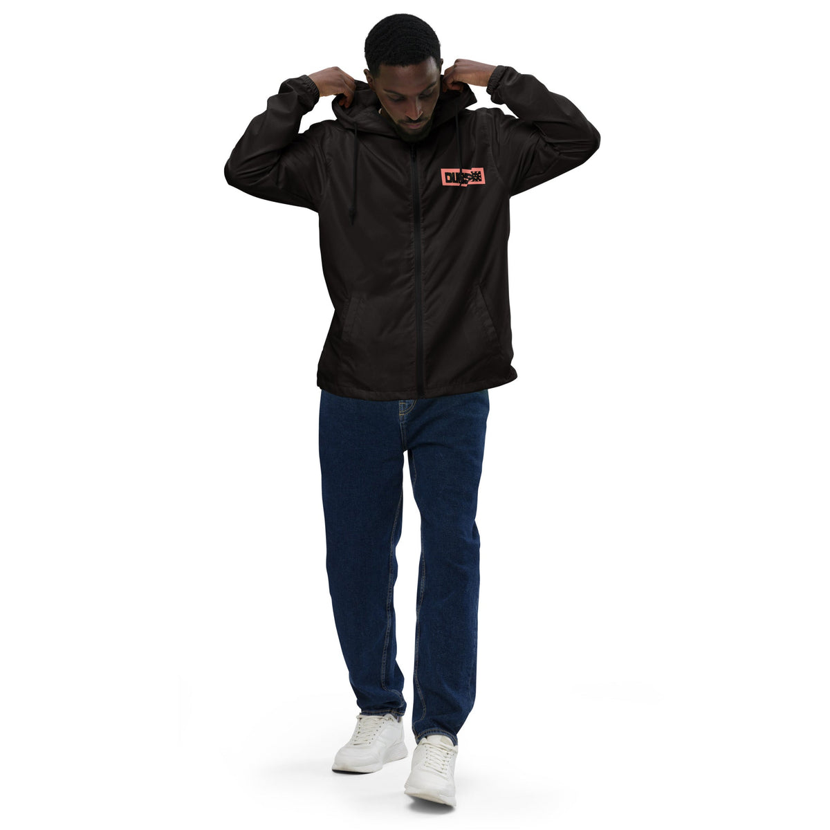 DUBS fishing Unisex lightweight zip up windbreaker-1