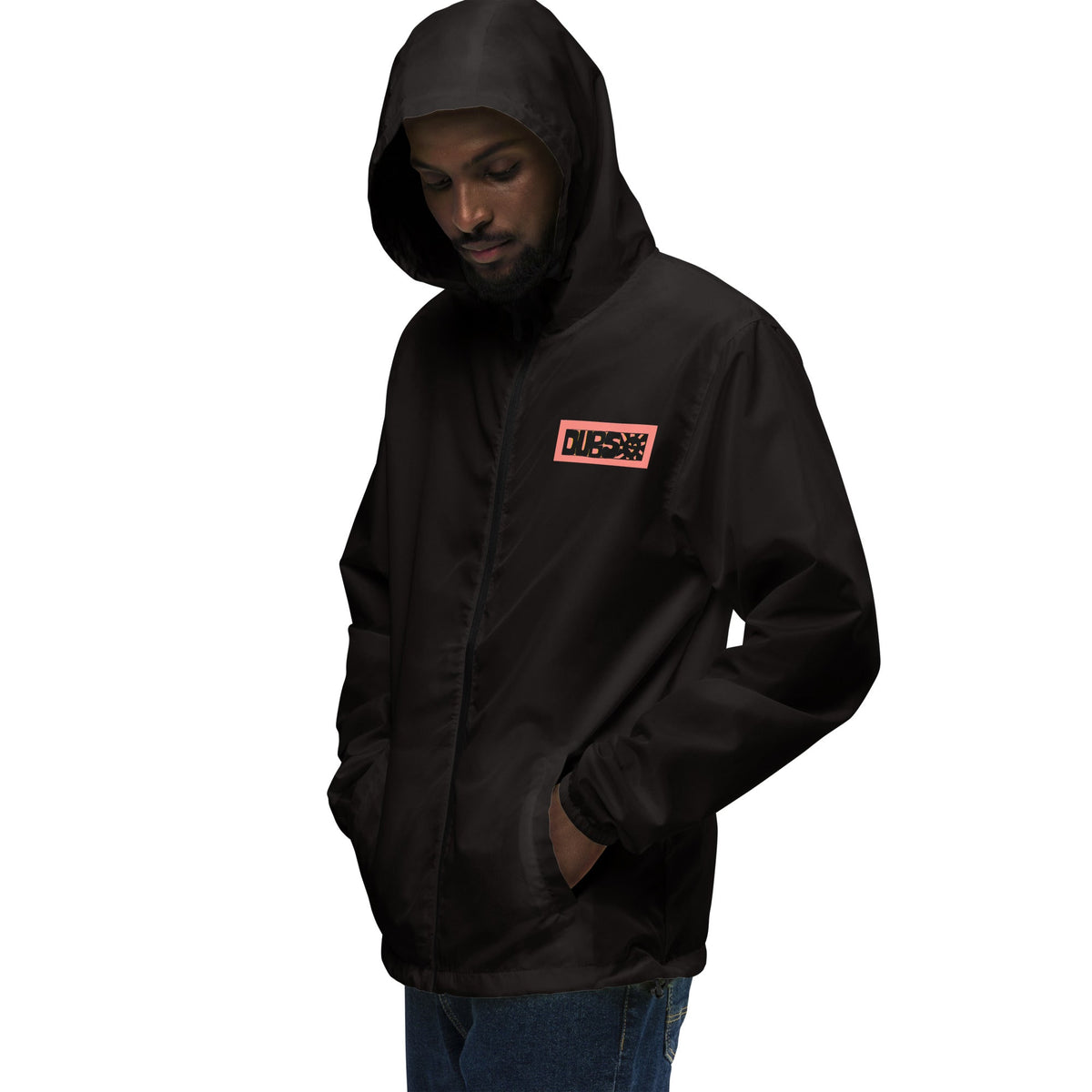 DUBS fishing Unisex lightweight zip up windbreaker-2