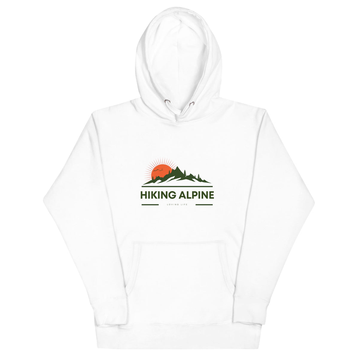 Hiking Alpine Peak Hoodie-3