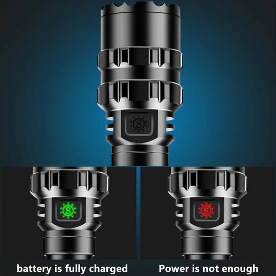 XANES 1102 L2 5Modes 1600 Lumens USB Rechargeable Camping Hunting LED Flashligh